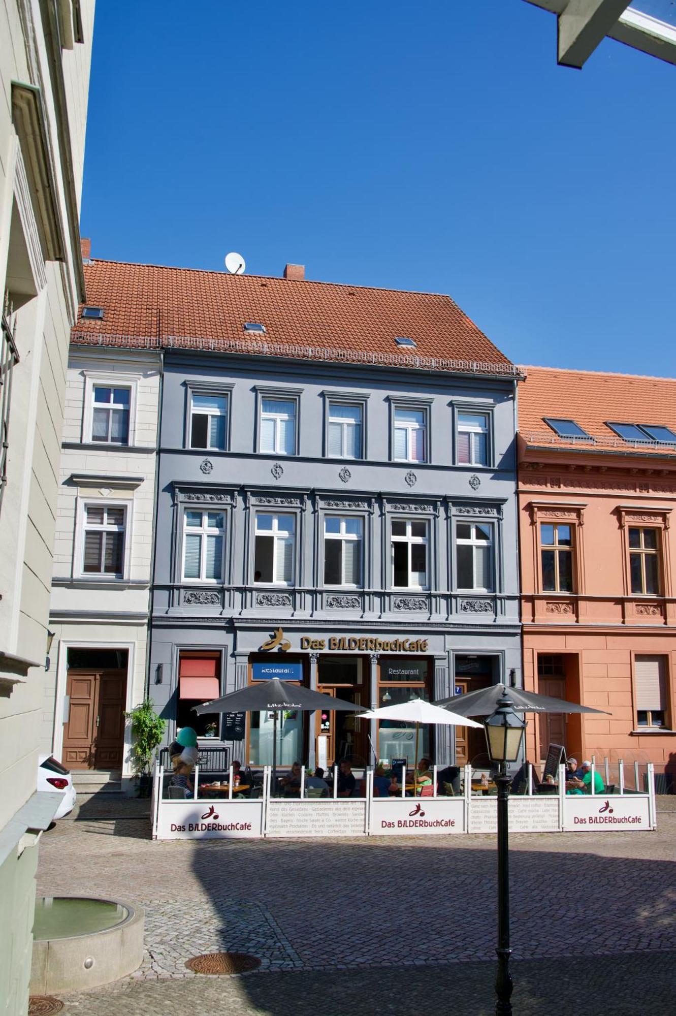Das Bilderbuchcafe - Ferien - Apartment No 3 - Markt 7 ハーフェルベルク エクステリア 写真