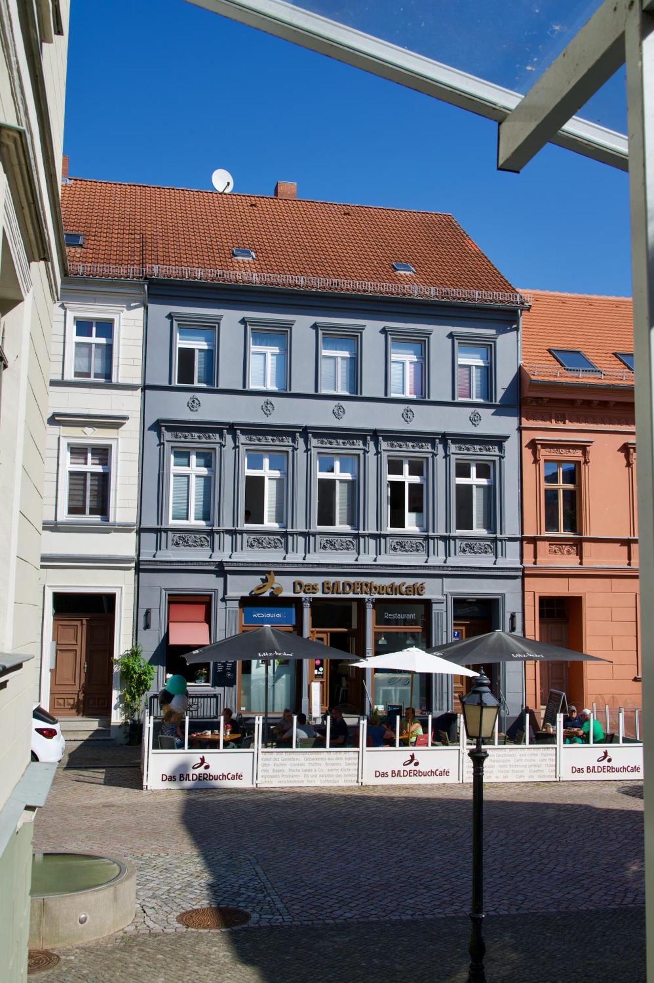 Das Bilderbuchcafe - Ferien - Apartment No 3 - Markt 7 ハーフェルベルク エクステリア 写真