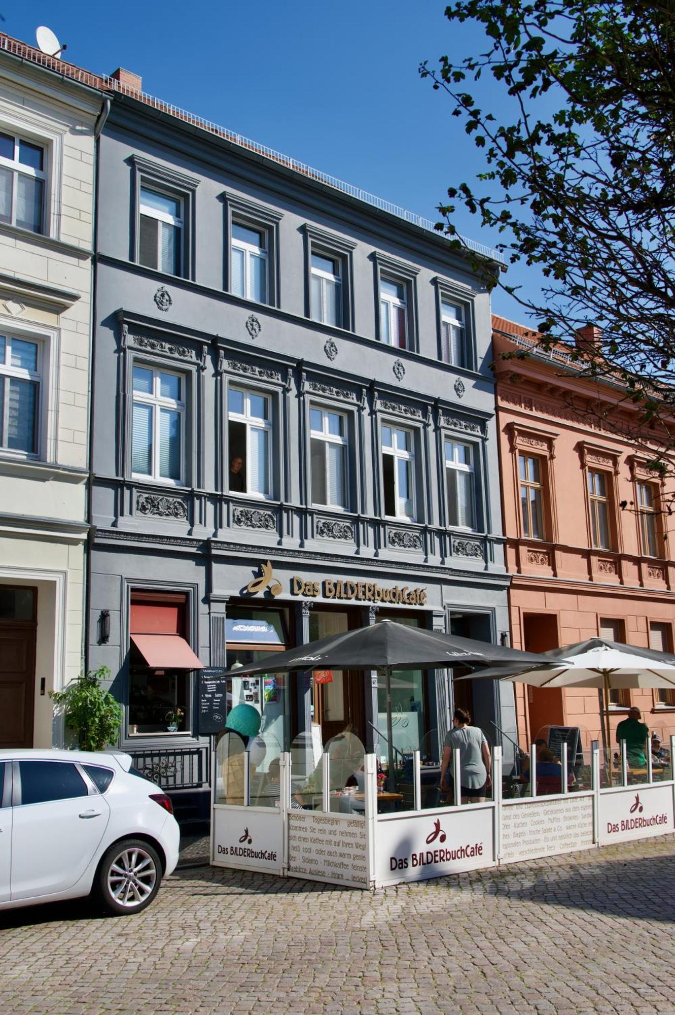 Das Bilderbuchcafe - Ferien - Apartment No 3 - Markt 7 ハーフェルベルク エクステリア 写真