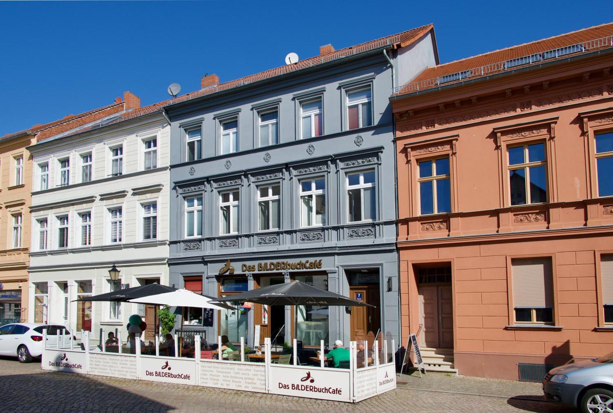 Das Bilderbuchcafe - Ferien - Apartment No 3 - Markt 7 ハーフェルベルク エクステリア 写真
