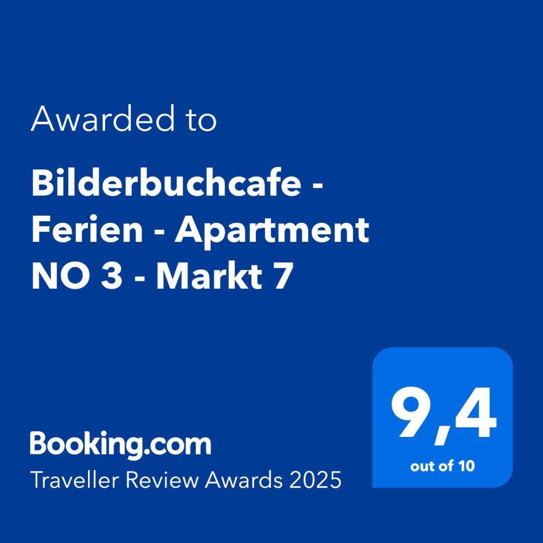 Das Bilderbuchcafe - Ferien - Apartment No 3 - Markt 7 ハーフェルベルク エクステリア 写真